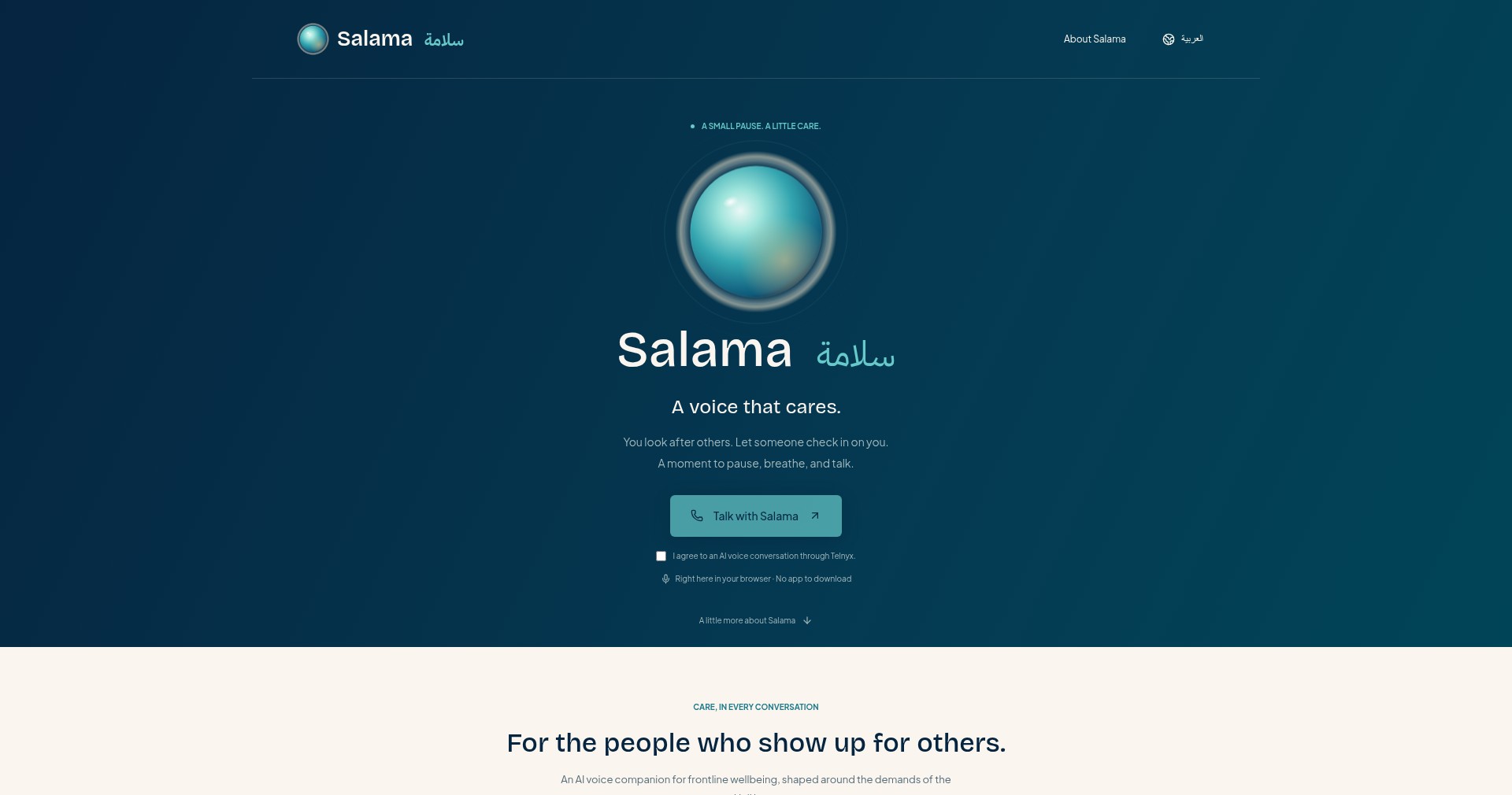 Salama project preview